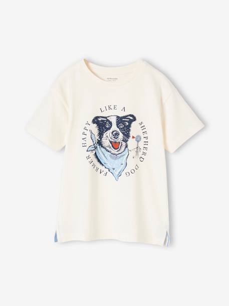 Tee-shirt motif chien garçon  - vertbaudet enfant