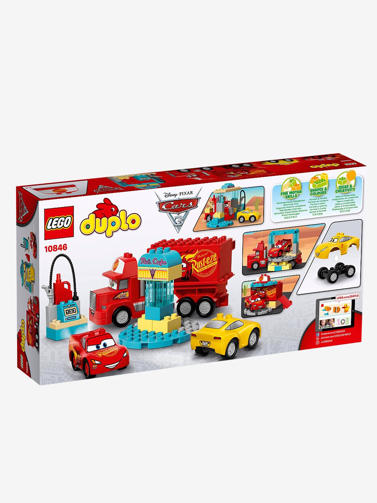 10846 De Café Lego Cars® Collection Multicolore Flo Duplo Le odWrBeCx