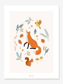 Affiche Fox Of The Woods LILIPINSO  - vertbaudet enfant