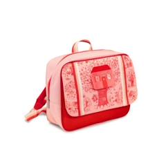 -Sac d'école - LILLIPUTIENS - Happy Lena - Rouge - Mixte - Primaire