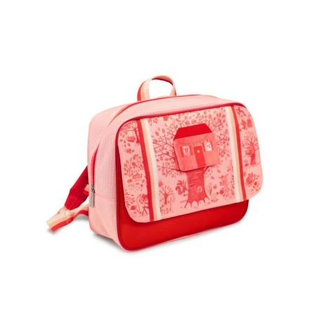 Garçon-Accessoires-Sac-Sac d'école - LILLIPUTIENS - Happy Lena - Rouge - Mixte - Primaire