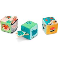 Jouet-Cubes d activités cache cache Jungle Lilliputiens