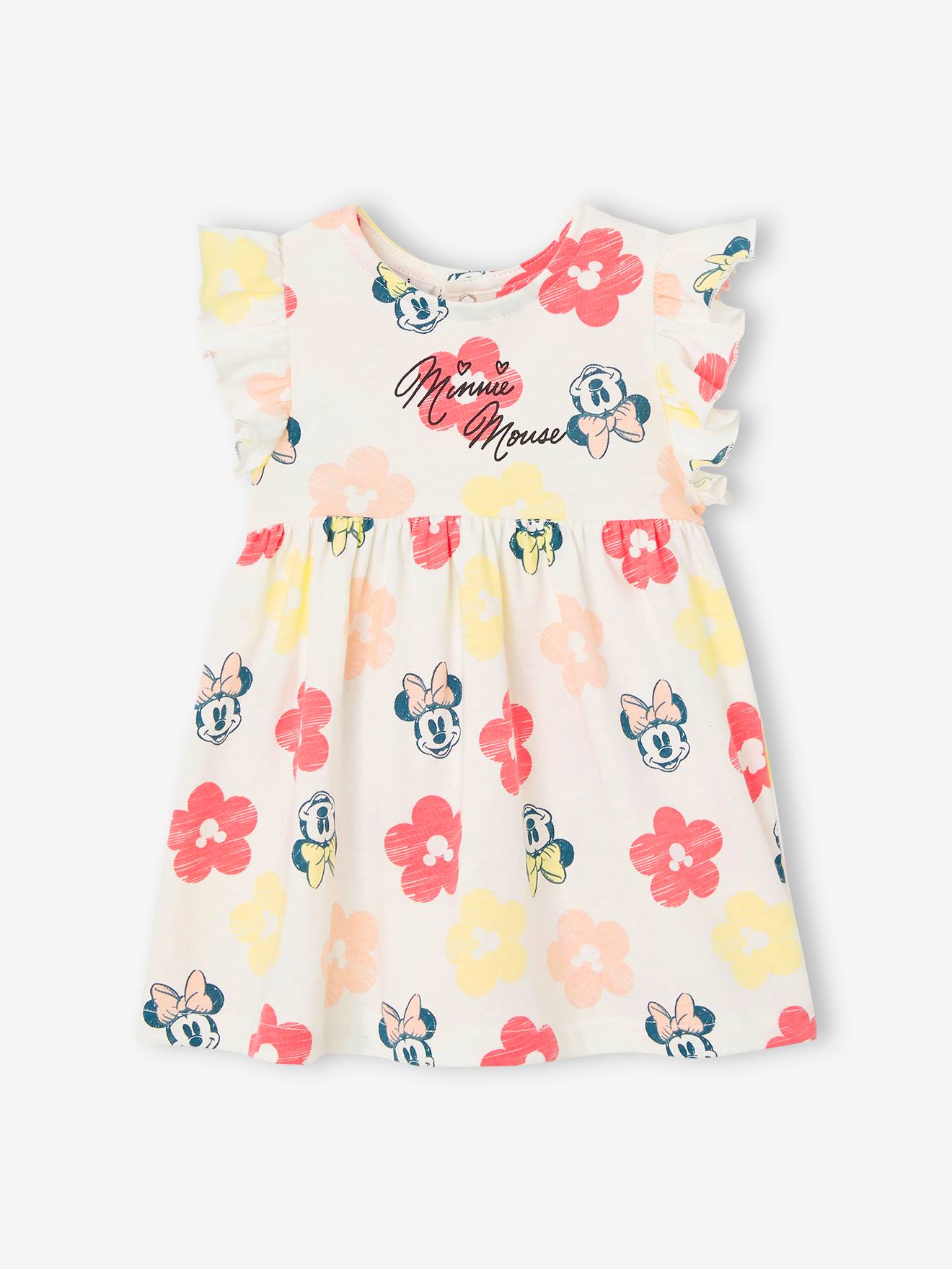 Robe bébé Disney® Minnie sans manches écru