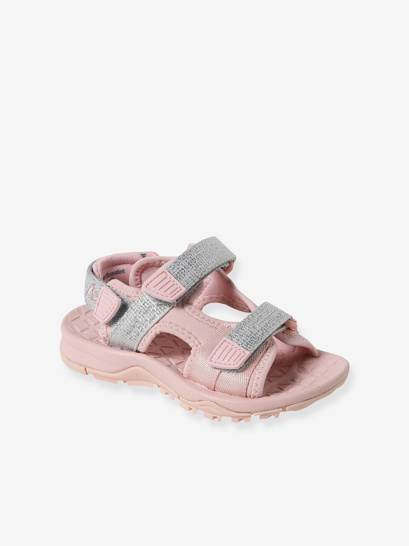 Sandales tout-terrain enfant collection maternelle lot rose