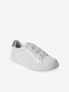 Chaussures-Baskets enfant fille synthétique à scratchs ou lacets