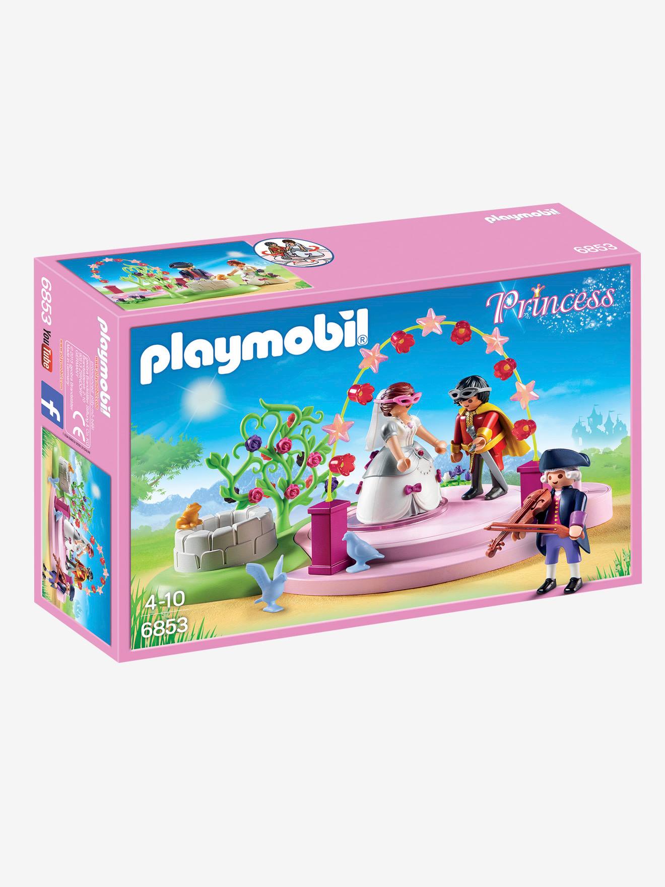 6853 Couple princier masqué Playmobil Princess multicolore