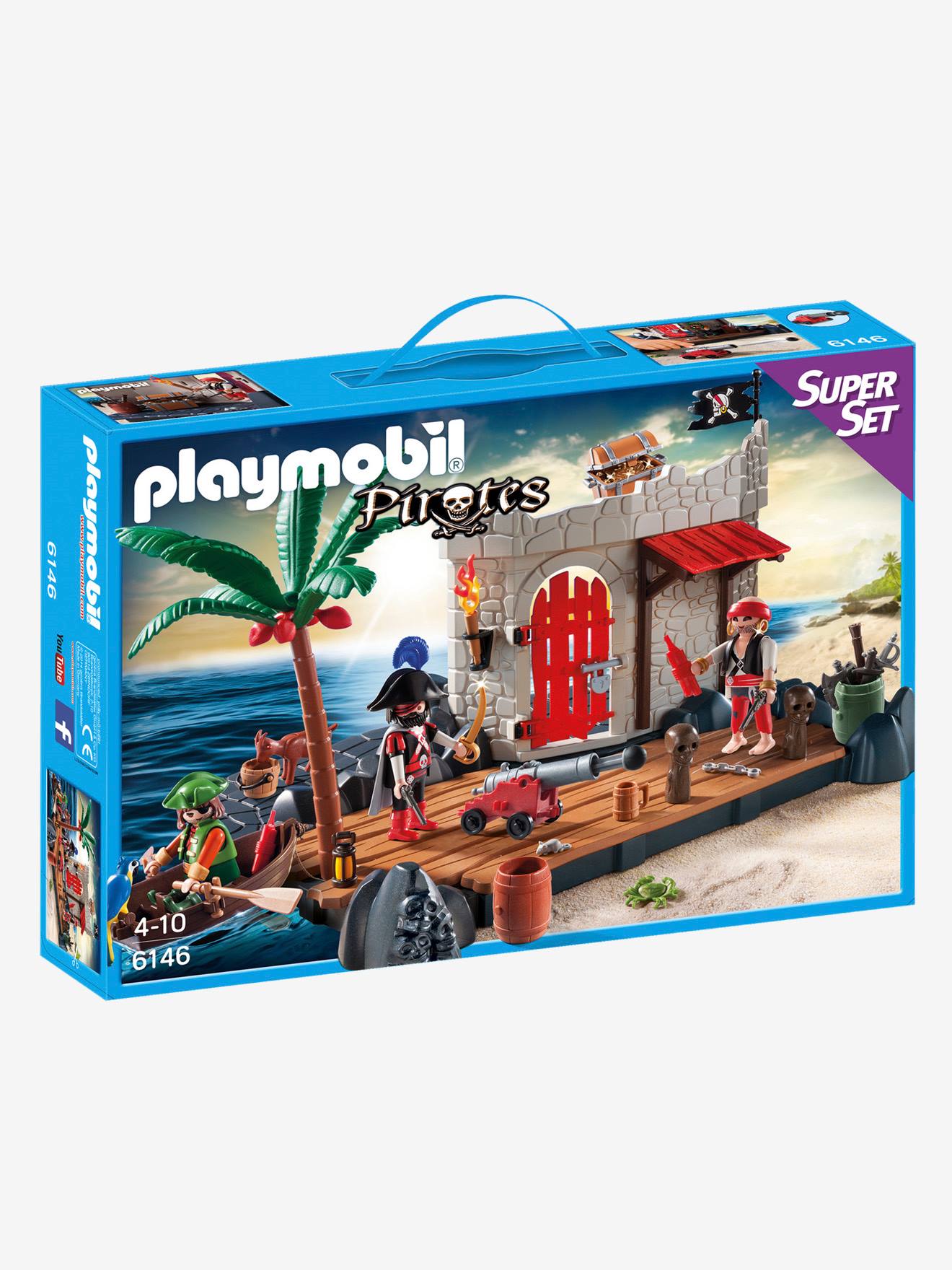 6146 Superset Îlot Des Pirates Playmobil Pirates Multicolore
