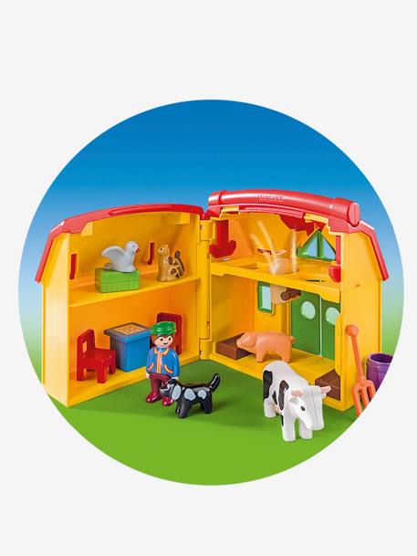 ferme transportable playmobil 6962 ferme transportable avec animaux playmobil 1 2 3 jaune multicolore playmobil ferme transportable playmobil 6962 ferme transportable avec animaux playmobil 1 2 3 jaune multicolore playmobil