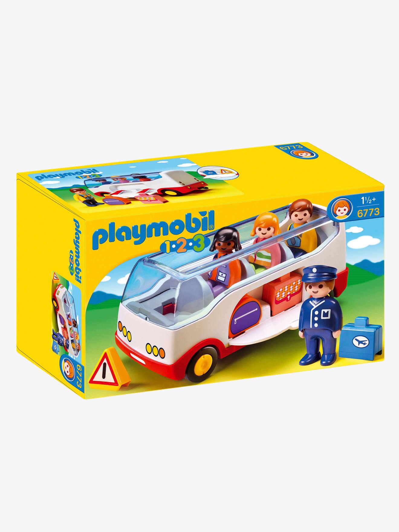 PLAYMOBIL - 6773 Autocar De Voyage Playmobil Multicolore