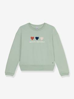 Vêtements de grossesse-Sweat coeur en molleton femme