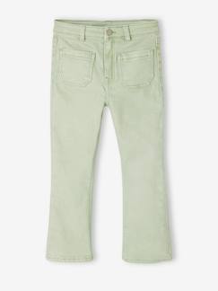 -Pantalon évasé 7/8 ème fille