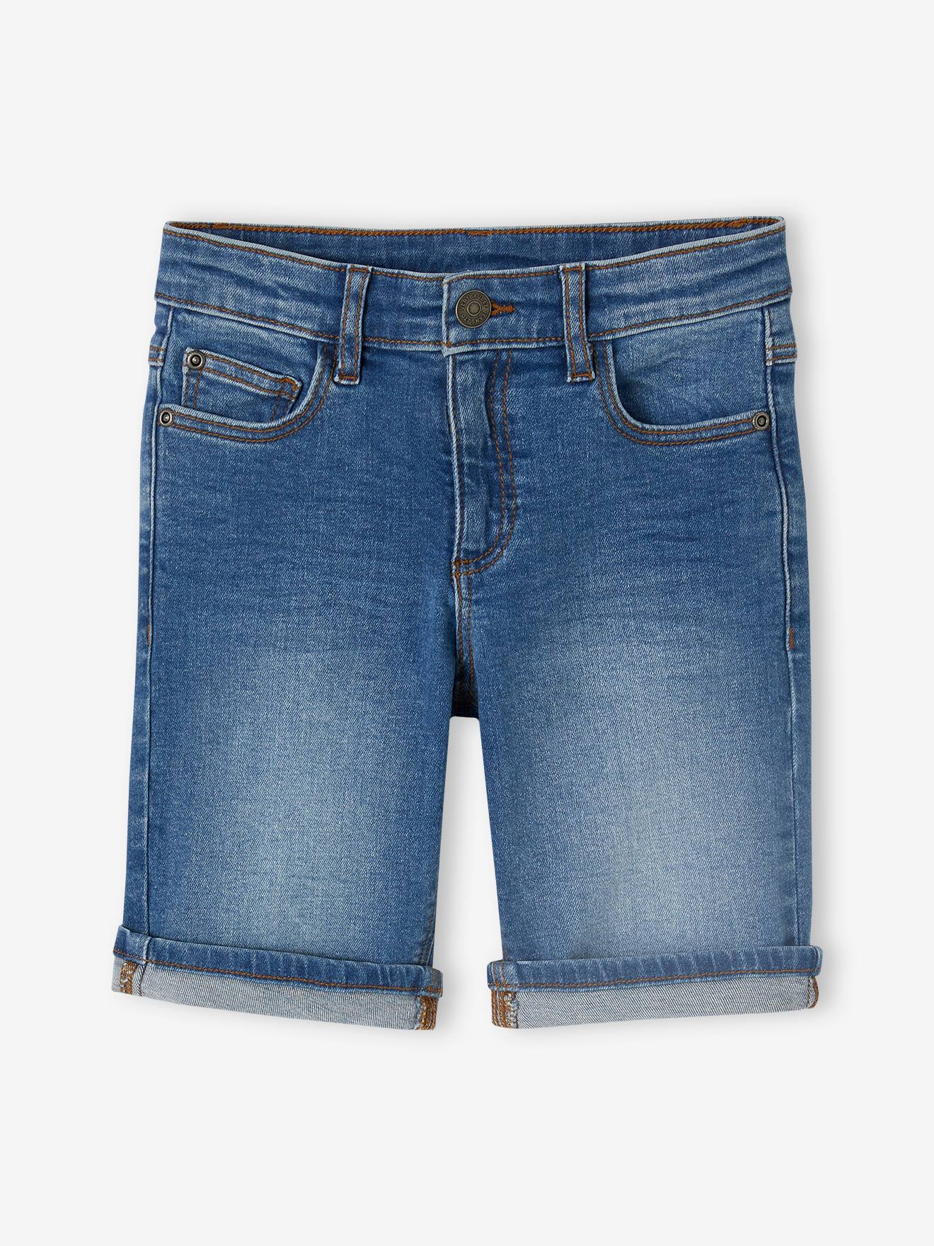 Bermuda en jean Basics garçon double stone