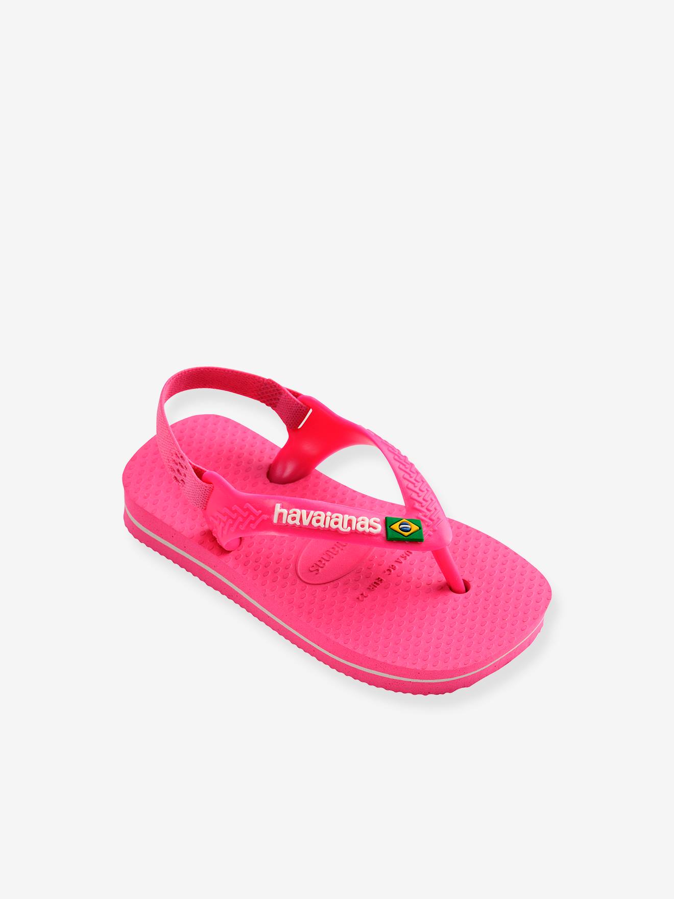 Tongs Baby Brasil Logo Ii Havainas Fuchsia