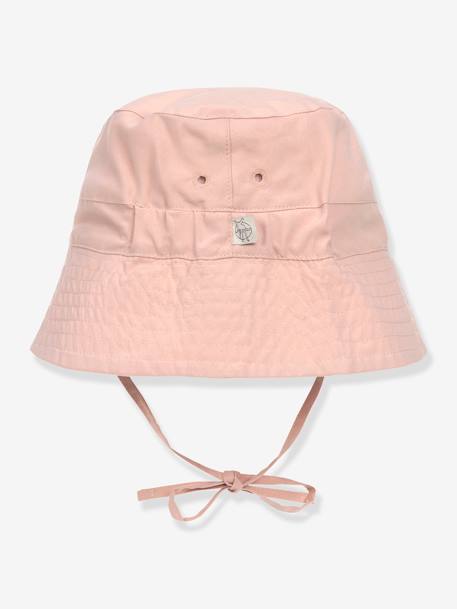 Bob discret anti-UV LÄSSIG écru+rose poudré 8 - vertbaudet enfant 