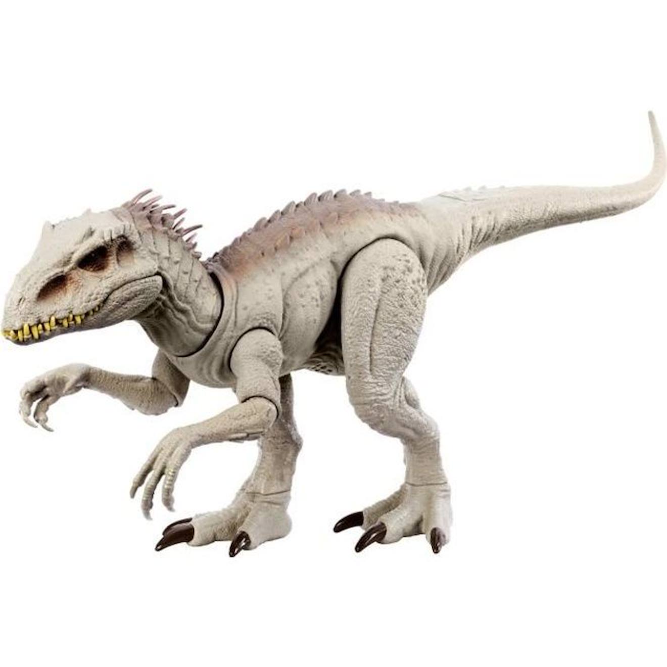 Figurine Indominus Rex Camouflage - Mattel - Hnt63 - Dinosaur Jurassic World Blanc
