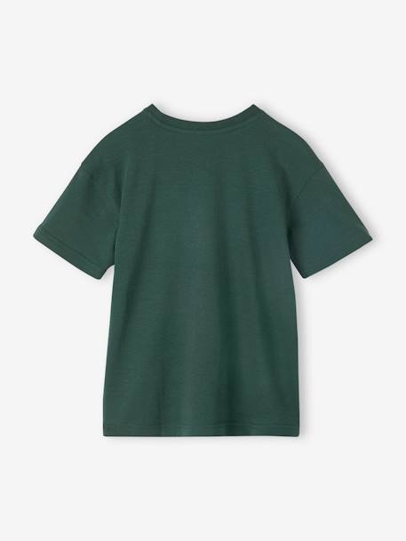 Tee-shirt motif cactus placé garçon vert sapin 2 - vertbaudet enfant 