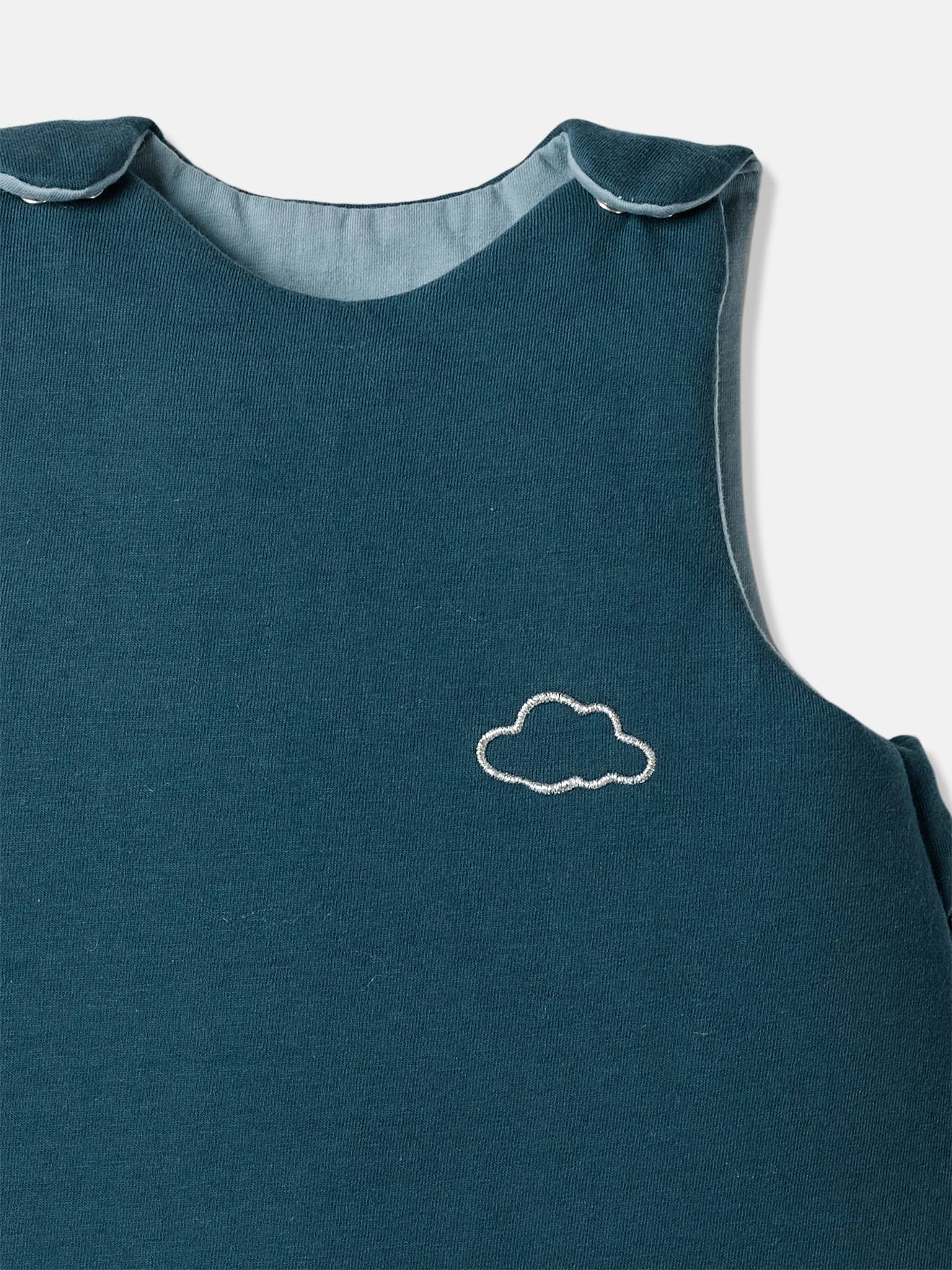 Gigoteuse sans manches ANNECY bleu chambray
