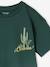 Tee-shirt motif cactus placé garçon vert sapin 3 - vertbaudet enfant 
