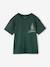 Tee-shirt motif cactus placé garçon vert sapin 1 - vertbaudet enfant 