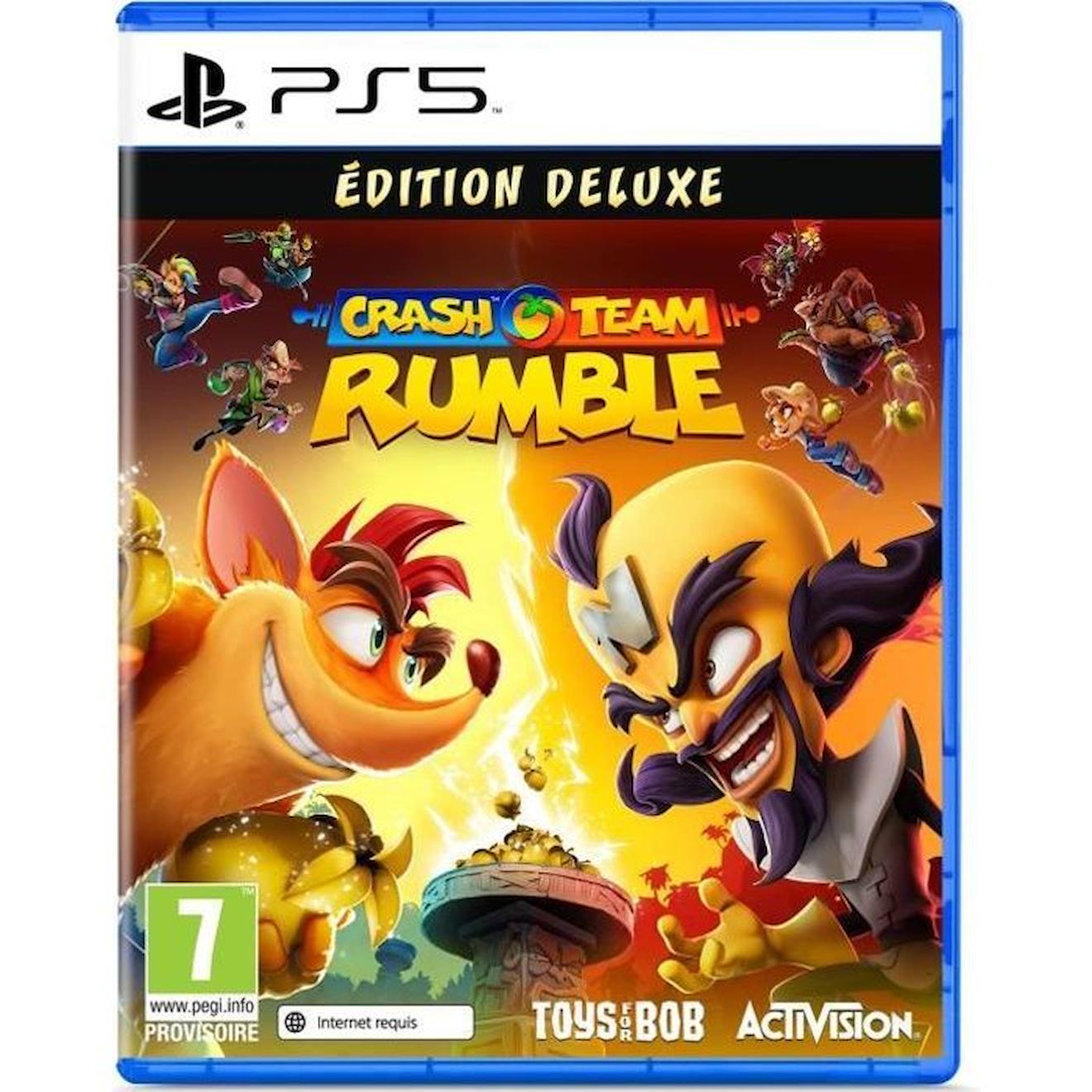 Crash Team Rumble - Edition Deluxe - Jeu Ps5 Blanc