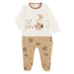 Pyjama bébé en molleton contenant du coton bio Bogota  - vertbaudet enfant