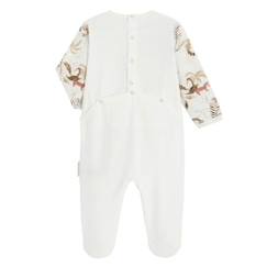Bébé-Pyjama, surpyjama-Pyjama bébé en velours contenant du coton bio Acapulco