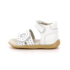 Chaussures-Chaussures fille 23-38-KICKERS Sandales Bigkratch-c blanc
