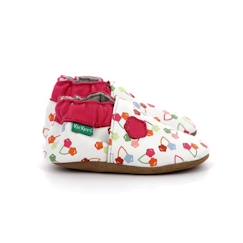 Chaussures-Chaussures fille 23-38-Chaussons-KICKERS Chaussons Kickbaby blanc