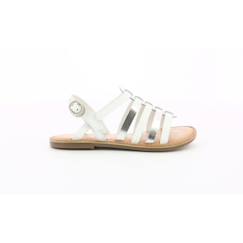 Chaussures-Chaussures fille 23-38-Sandales-KICKERS Sandales Dixon blanc Fille