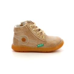 Chaussures-KICKERS Bottillons Kickbubbly beige