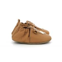 Chaussures-Chaussures fille 23-38-Chaussons-ROBEEZ Chaussons Cute Girafon camel