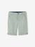 Bermuda garçon cérémonie en coton/lin beige+beige clair+bleu+marine foncé+vert sauge 29 - vertbaudet enfant 