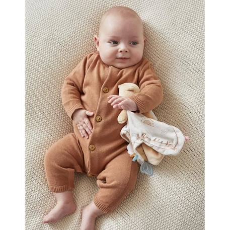 Bébé-Salopette, combinaison-Combinaison en tricot fin