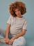 Tee-shirt grossesse style marinière bleu ciel 6 - vertbaudet enfant 
