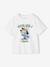 Tee-shirt motif animal ludique garçon blanc+bleu azur+turquoise 2 - vertbaudet enfant 