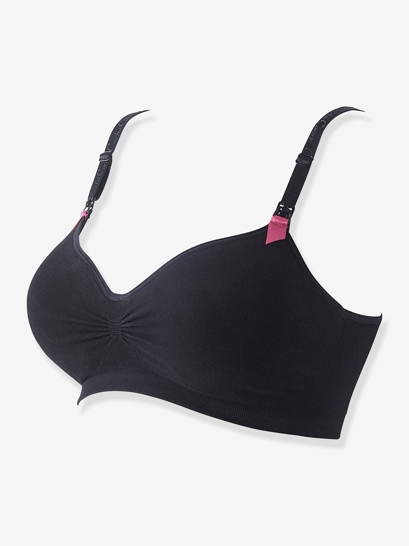 Brassière d'allaitement Essentiel CACHE COEUR noir