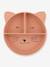 Assiette en silicone avec compartiments Animal mauve+Mr Dino+Mr Fox+Mr Lion+Mrs Cat 8 - vertbaudet enfant 