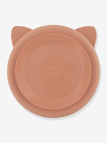 Assiette en silicone avec compartiments Animal mauve+Mr Dino+Mr Fox+Mr Lion+Mrs Cat 9 - vertbaudet enfant 