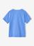 Tee-shirt motif animal ludique garçon blanc+bleu azur+turquoise 8 - vertbaudet enfant 