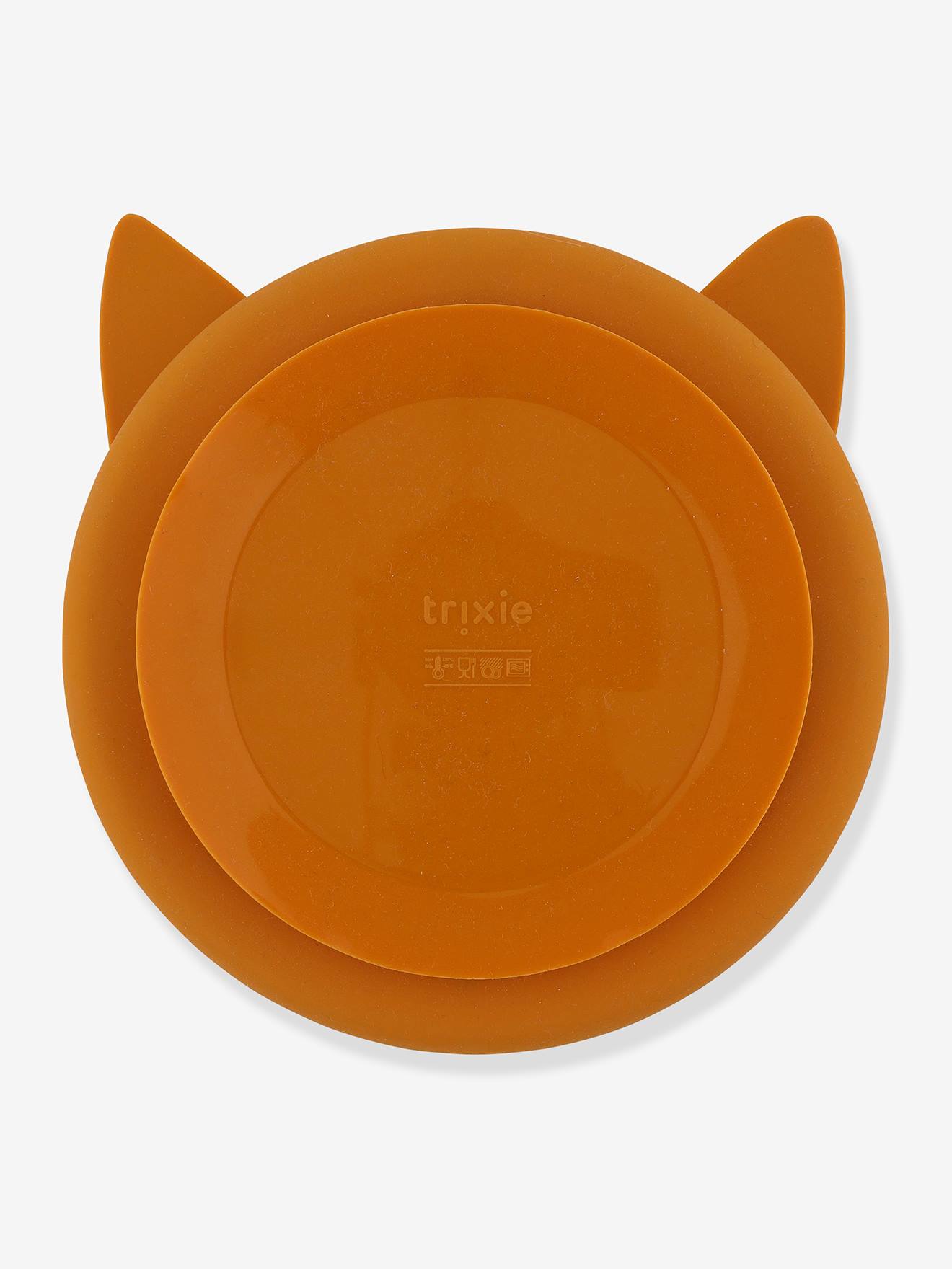 Assiette en silicone avec compartiments Animal mr fox (Trixie) - Image 1