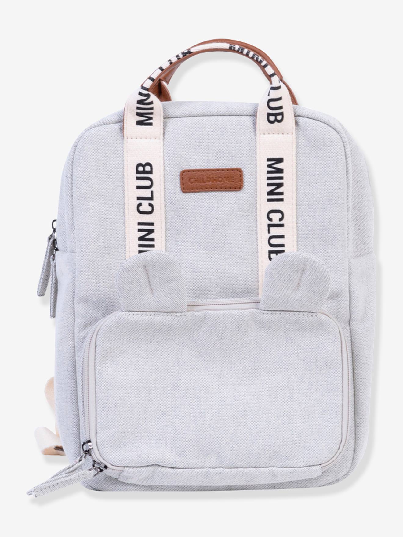 Sac à dos Mini Club en toile off white