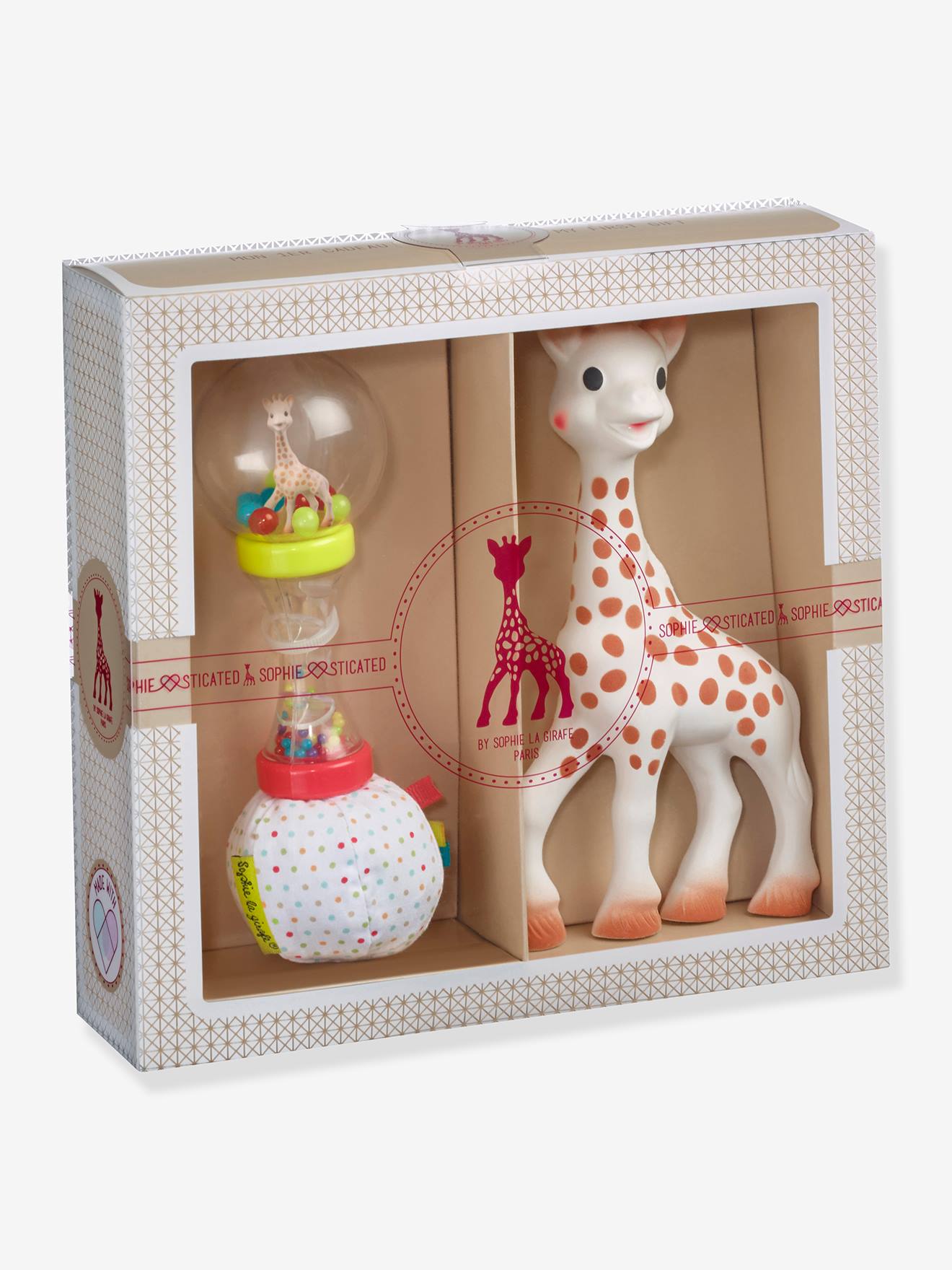 Sophie La Girafe – Sticking Shapes – SES Creative