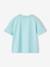 Tee-shirt uni Basics fille manches courtes rose bonbon+turquoise+vert amande 7 - vertbaudet enfant 