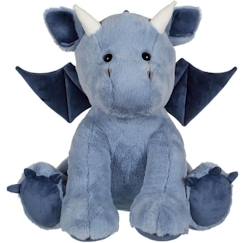 -Gipsy Toys - Dragon Floppy - Peluche - 30 cm - Bleu