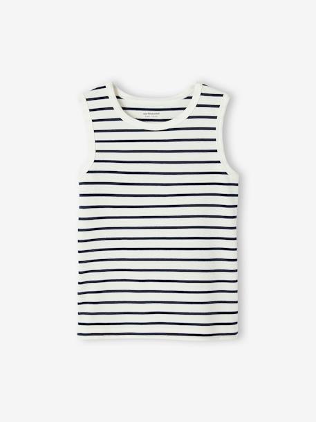 Lot de 2 débardeurs garçon lot jaune+lot vert 10 - vertbaudet enfant 