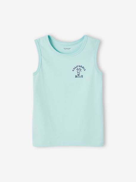 Lot de 2 débardeurs garçon lot jaune+lot vert 9 - vertbaudet enfant 