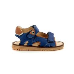 Chaussures-Chaussures garçon 23-38-Sandales-ASTER Sandales Tobiac bleu