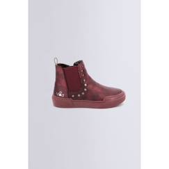Chaussures-Chaussures fille 23-38-MOD 8 Boots Ariboot bordeaux