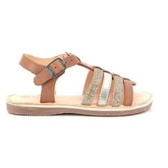 Chaussures-Chaussures fille 23-38-ASTER Sandales Drolote camel