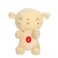 Jouet-Gipsy Toys - Cuty Easter Sonore - Agneau - 14 cm - Beige